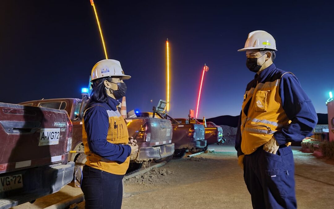 Pértigas “ciclón” para reforzar la seguridad en la mina