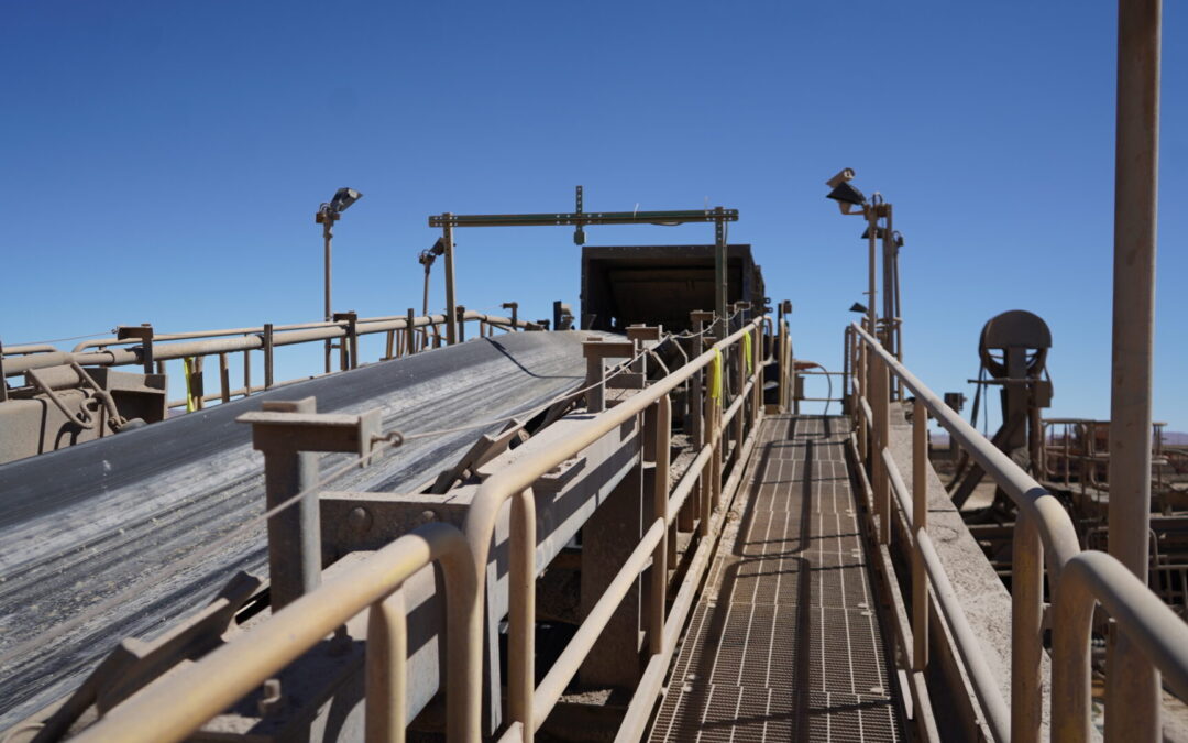 Raspador autónomo: dispositivo disminuyó los costos y las detenciones no programadas en la correa CV012