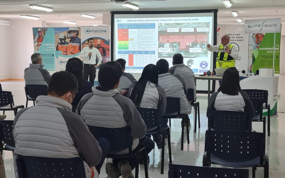 Talleres teórico-prácticos refuerzan las estrategias de control en ruido, sílice y neblina ácida
