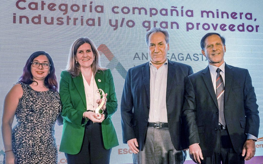 Antofagasta Minerals fue reconocida por su compromiso con la equidad de género