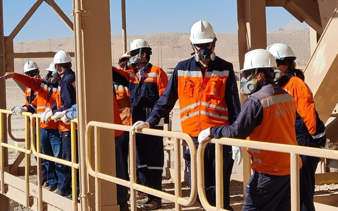 Marubeni realizó la primera visita del año a Minera Antucoya