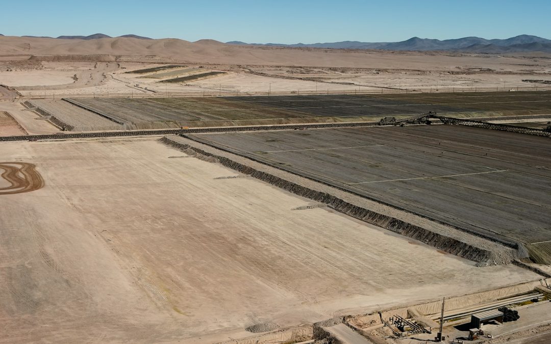ROM dinámico: nuevas pilas aumentarán en mil toneladas la producción de cobre fino al año