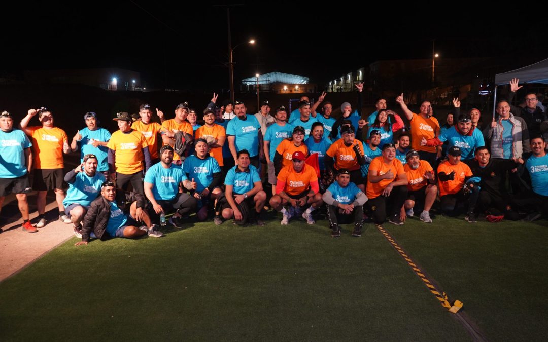 Tercera Corrida Nocturna: trabajadores y trabajadoras  380,5 kilómetros totales