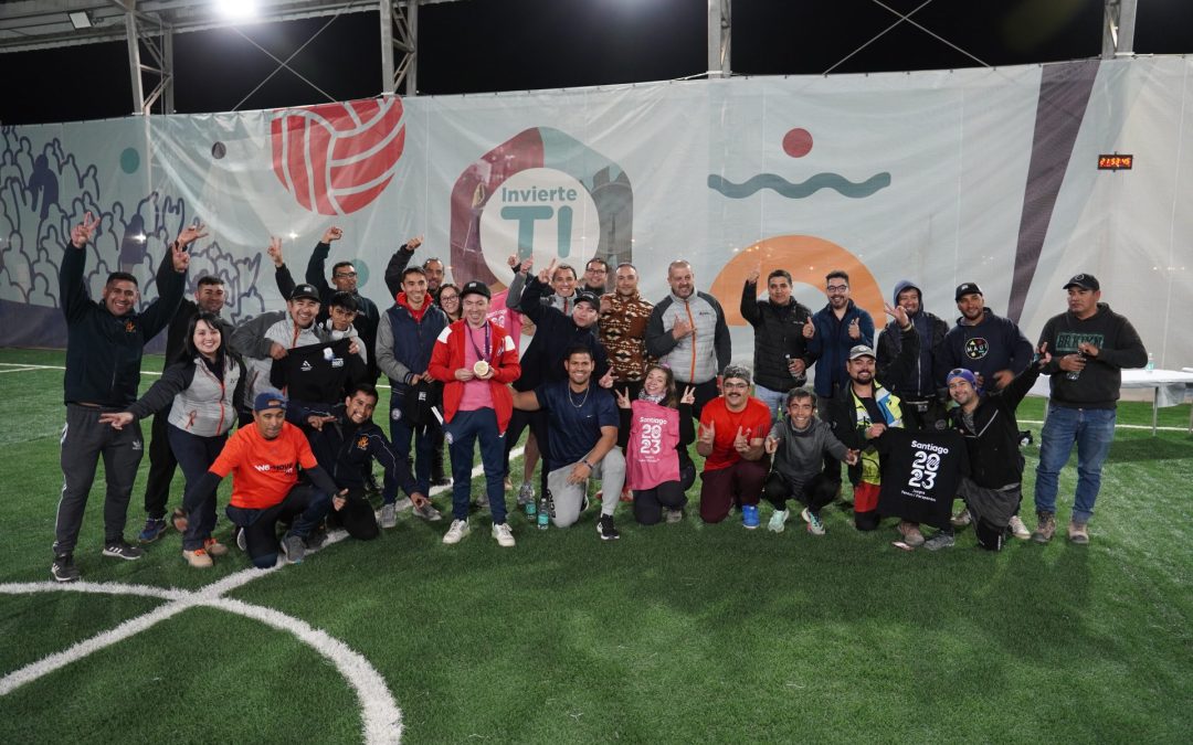 El primer campeón paralímpico de Chile visitó Minera Antucoya