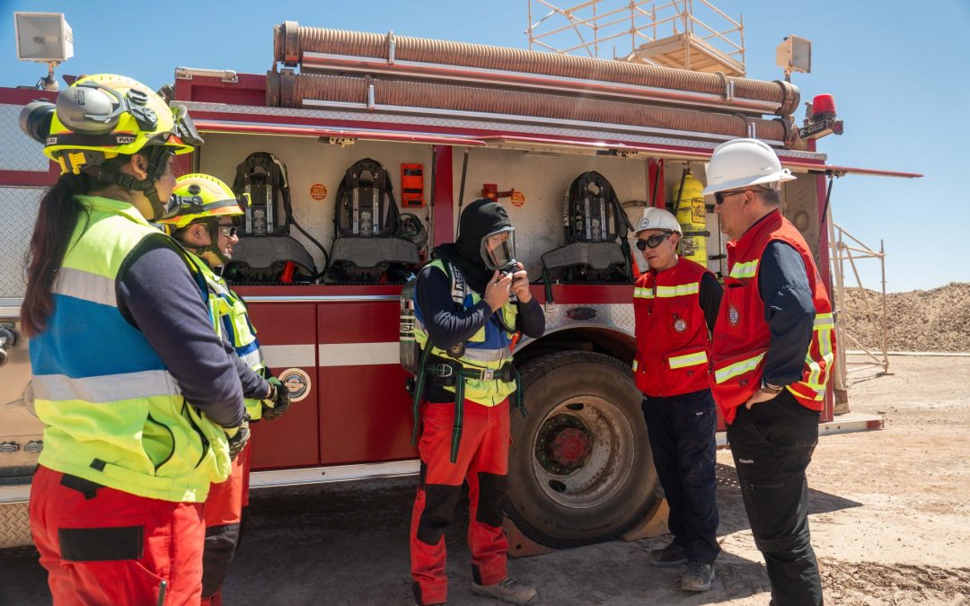 Inauguran nuevo centro de entrenamiento para brigadistas en faena