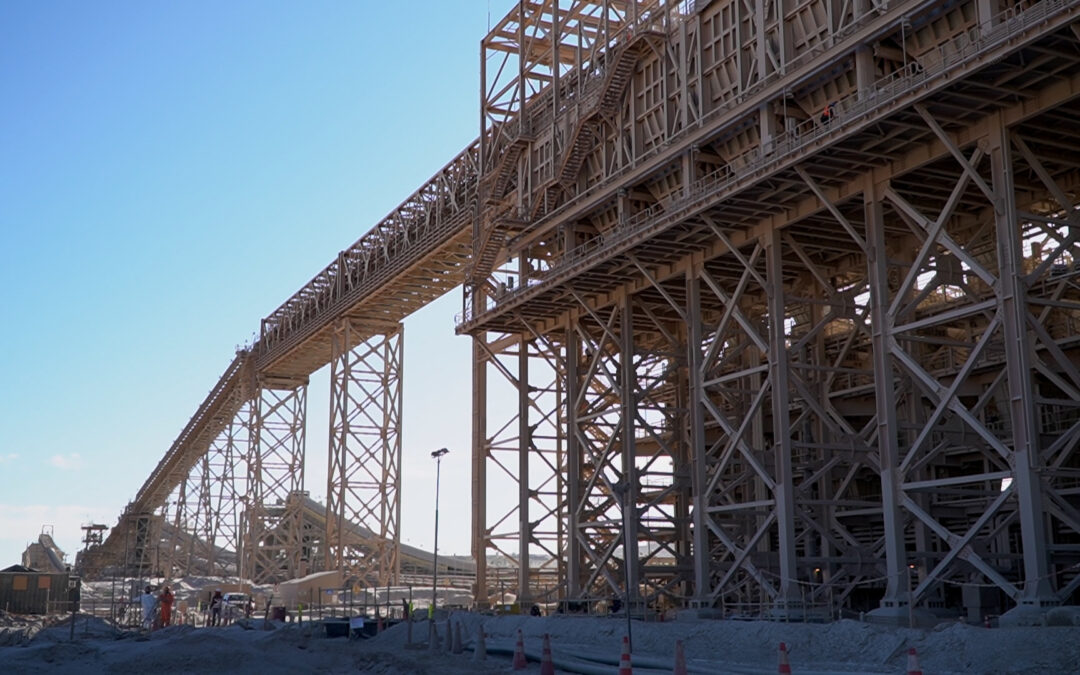 Instalación del Sistema de Colectores de Polvo presenta un 40% de avance