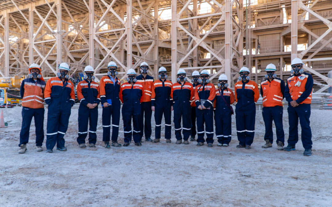 Marubeni destacó en terreno el desarrollo de los procesos en la operación