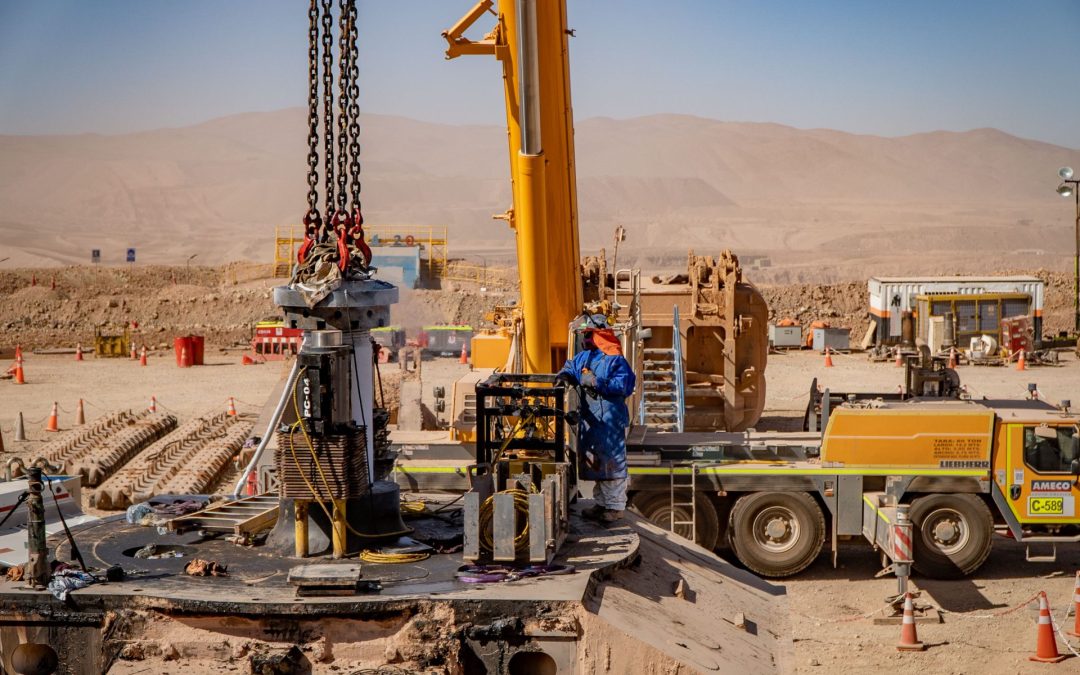 Minera Antucoya realiza el primer overhaul a una pala eléctrica en su historia