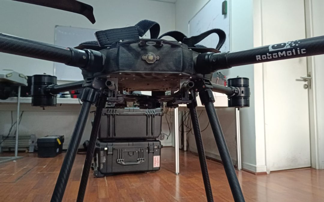 Proyecto utilizará dron para limpiar estructuras y equipos en faena