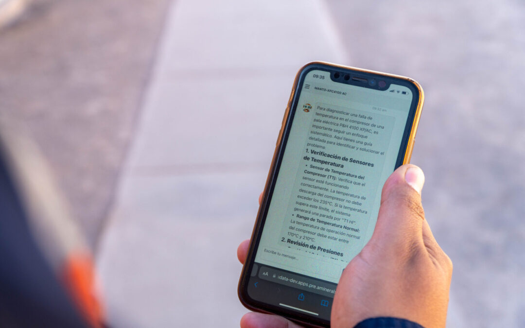 Un copiloto digital: lanzan chatbot para la mantención de las palas