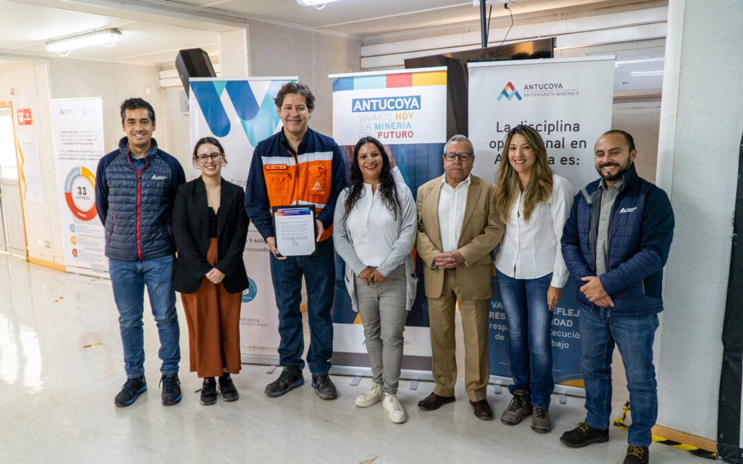 ¡Antucoya se compromete con la Norma Chilena NCh 3262!