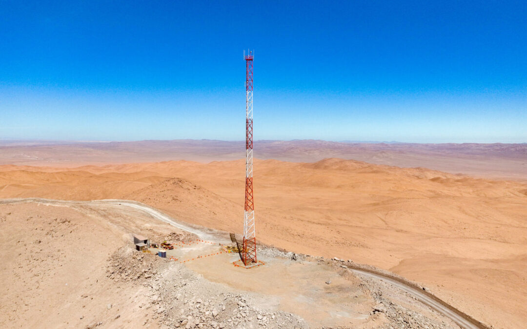 Nueva torre de telecomunicaciones impulsa la expansión de la Mina hacia la Fase 7