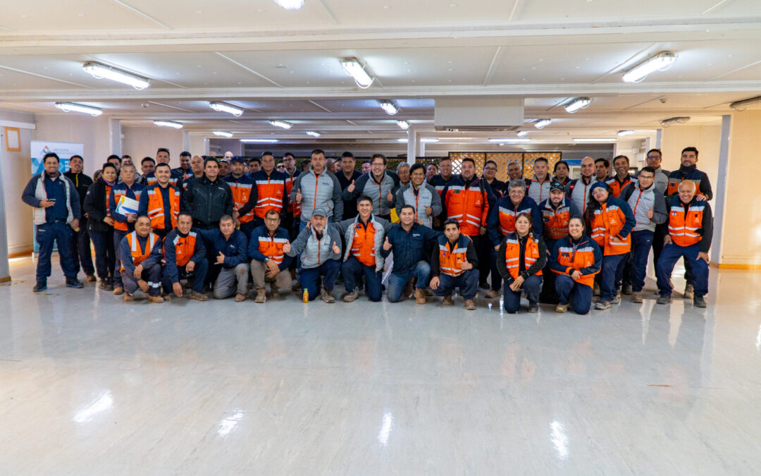 Con foco en excelencia y reconocimientos concluyó el primer ciclo de reuniones con empleados