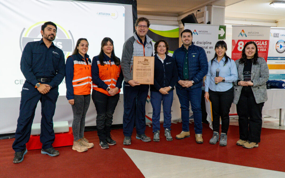 Antucoya, primera minera en Chile acreditada como Empresa Segura y Saludable