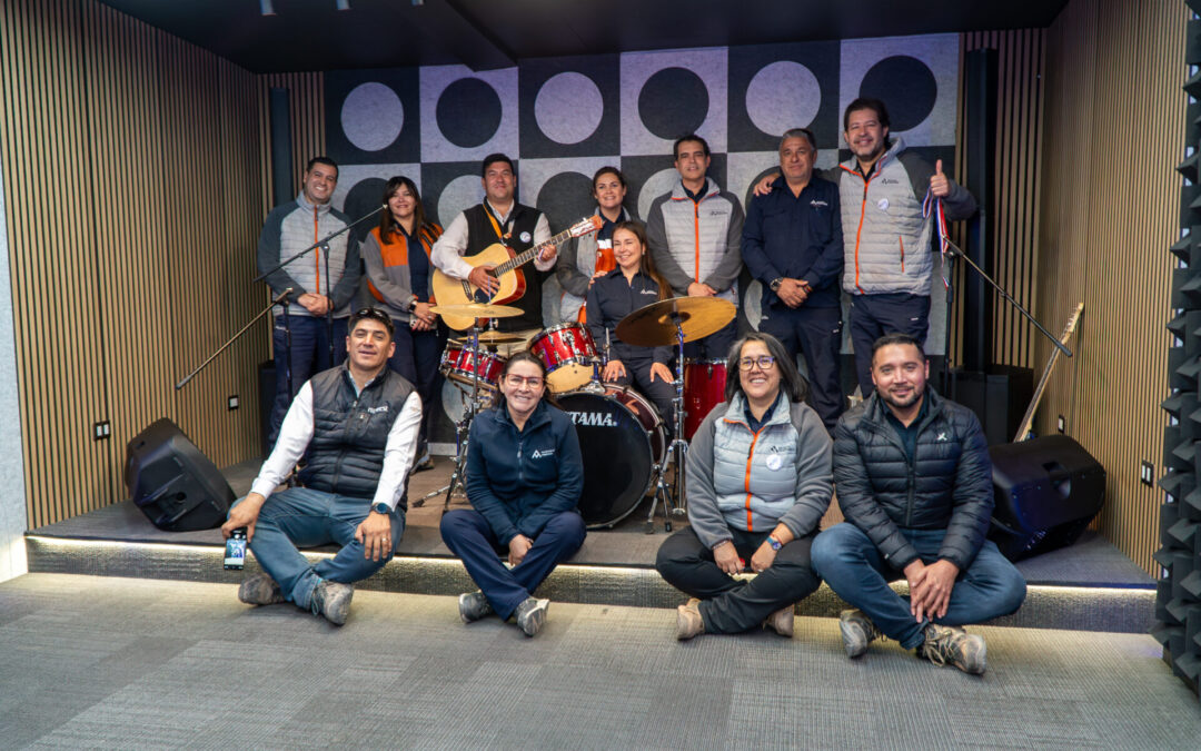 ¡La música vuelve a tener su espacio en Minera Antucoya!