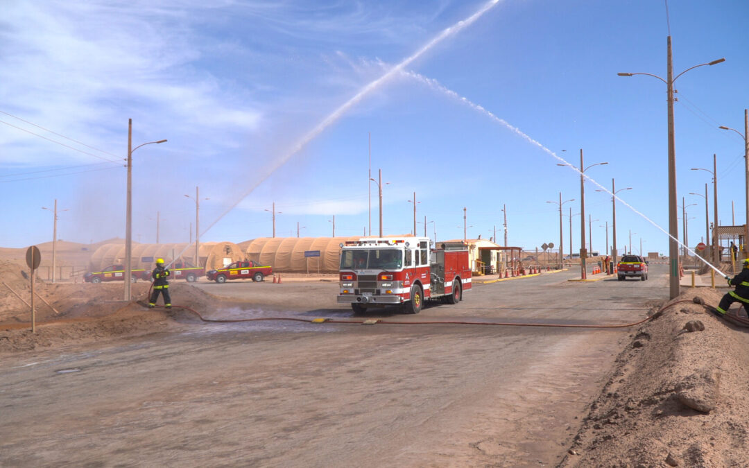 Brigada de Emergencias de Minera Antucoya cuenta con nuevo carro bomba