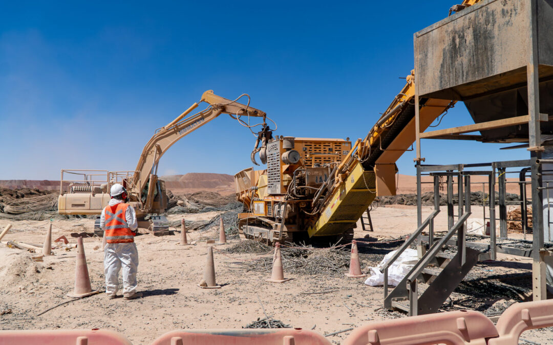 Economía circular: Minera Antucoya dará nueva vida a más de 800 toneladas de goteros en desuso