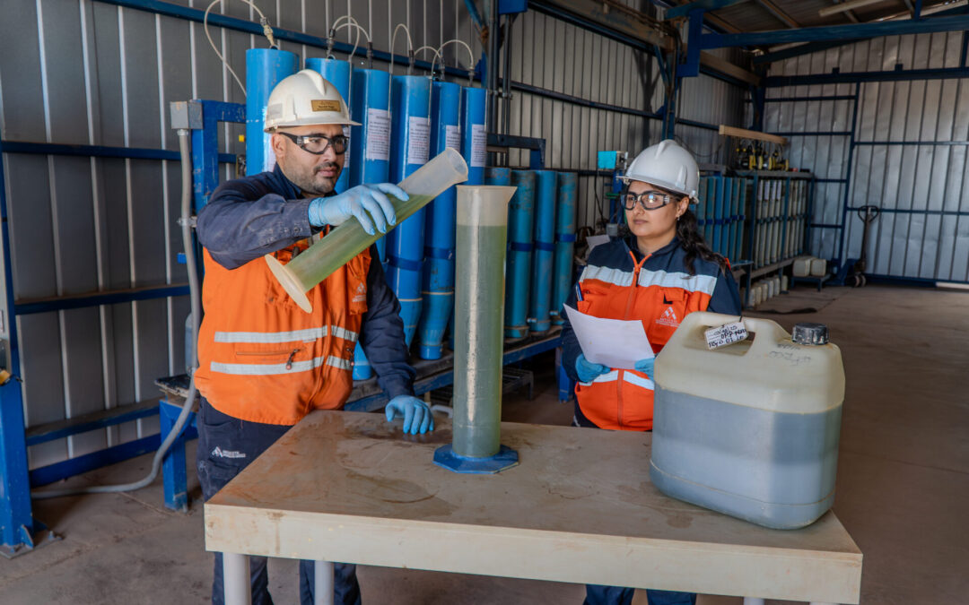 Proyecto Cuprochlor-T inició pruebas para lixiviar minerales de baja solubilidad