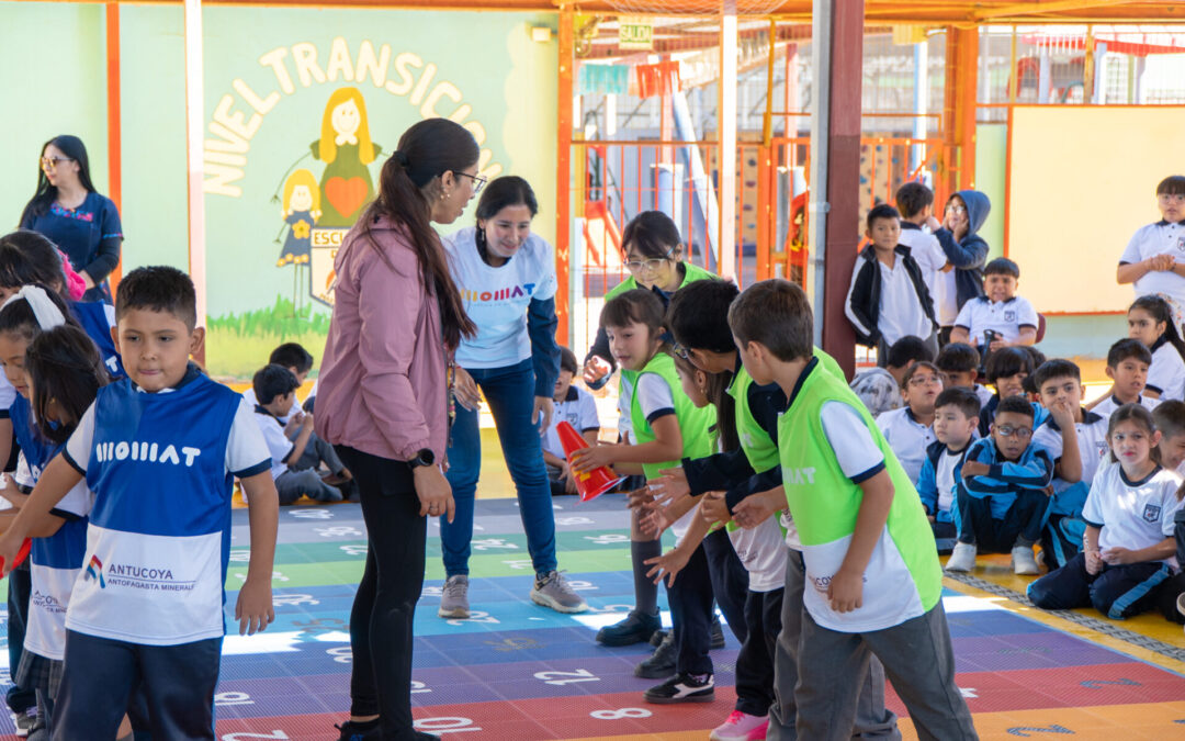 Niñas y niños de María Elena aprenden matemáticas a través de programa que incorpora juego y movimiento 