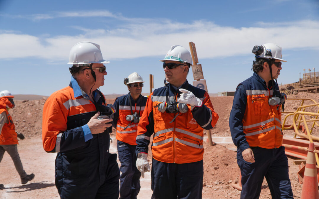 Ejecutivos del Grupo Minero evaluaron gestión de riesgos en las áreas de Mina y Ripios