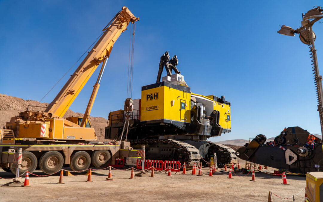 Nueva pala eléctrica impulsará la productividad y la eficiencia energética en Minera Antucoya