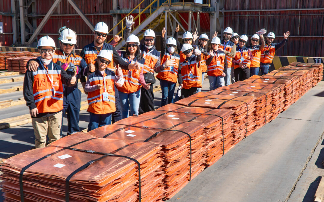 Familias de trabajadores conocieron la operación en visita guiada