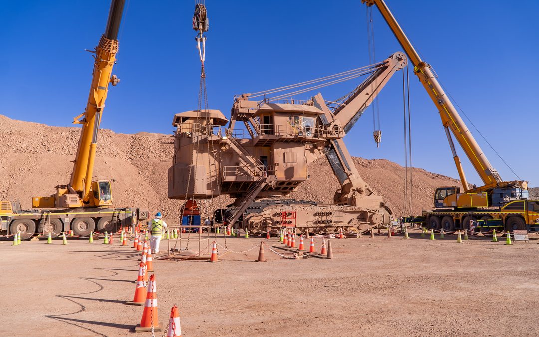 Pala 1 ya alimenta a chancado tras reparación estructural y cambio de bastidores