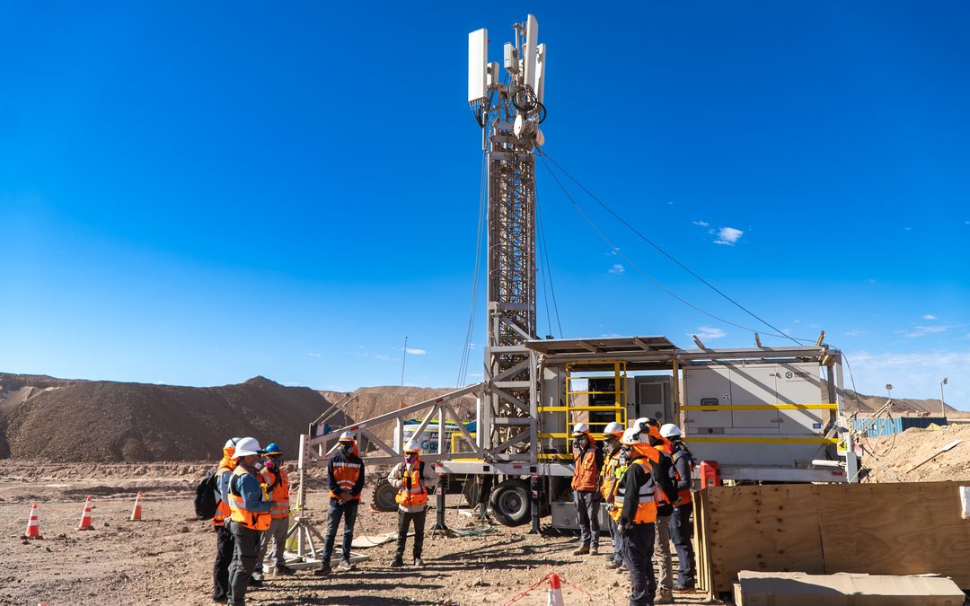 Implementación de nueva red LTE fortalecerá la conectividad en la mina