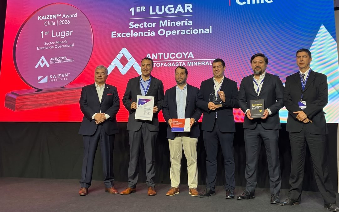 Antucoya ganó importante premio Kaizen por su sistema de gestión de mantenimiento
